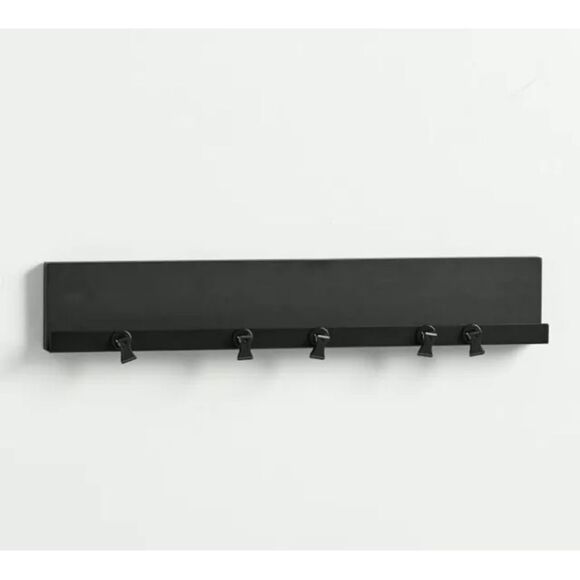 Pottery Barn Temple Street Frame Clip System -Black Floating Metal Shelf - Picture 3 of 8